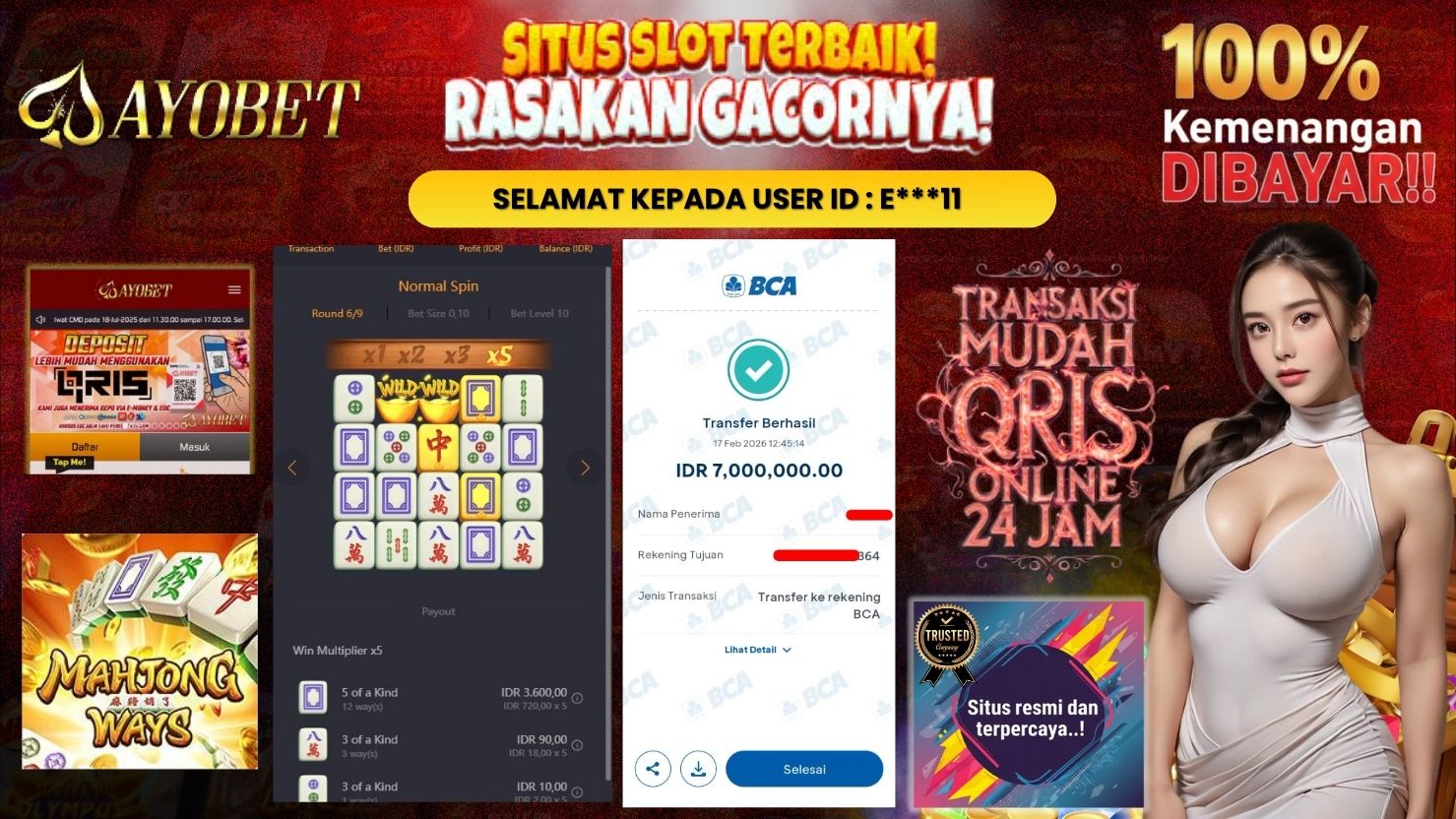 AYOBET JACKPOT SLOT MAHJONG WAYS